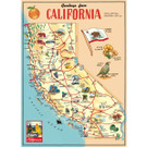 Cavallini Paper, California Map
