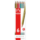Fancolor Metallic Water-Soluble Pencil Set
