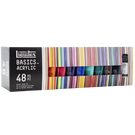 Liquitex Basics Acrylic Set, 48 colors