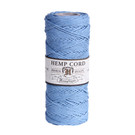 Hemp Cord Spool, Light Blue 205'