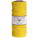 Hemp Cord, Yellow Spool 205'