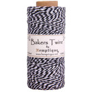 Cotton Bakers Twine, Black & White Spool