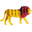 3D Paper Model, Lion