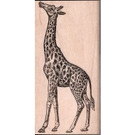 Giraffe Rubber Stamp