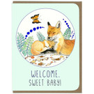 Welcome Sweet Baby Card