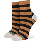 Stance Anything Quarter Socks, Black/Brown