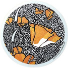 California Poppies Sticker