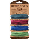 Hemp Cord Card, Earthy Pastels