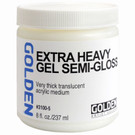 Golden Extra Heavy Gel Semi-Gloss Medium
