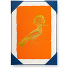 Orange Hoopoe Cards, Set of 5