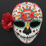 DIY Painted Sugar Skull Mask