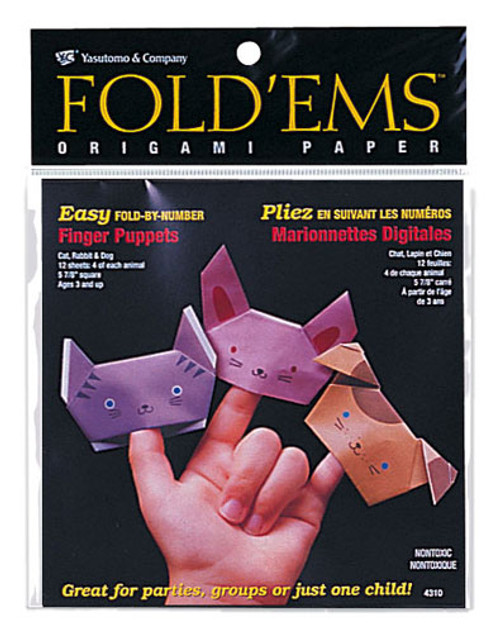 Fold'Ems Finger Puppet Origami Pack