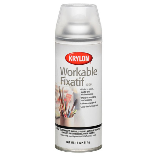 Krylon Workable Fixatif Spray