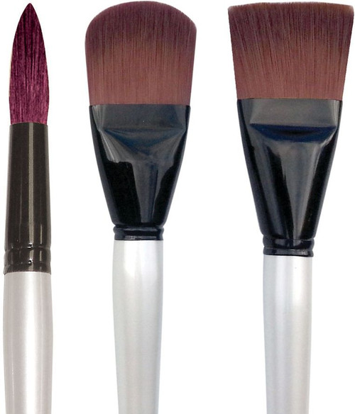 Simply Simmons XL Stiff Synthetic Brushes