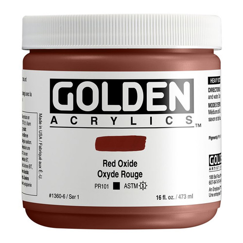 Golden Heavy Body Acrylics, 16 oz