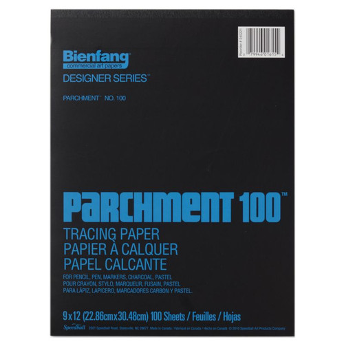 Bienfang Parchment 100 Tracing Pad
