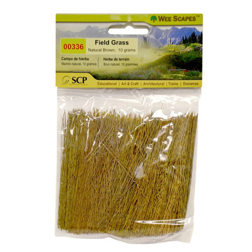 Wee Scapes Field Grass Natural Brown