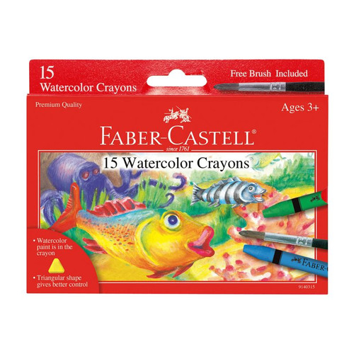 Watercolor Crayons Set