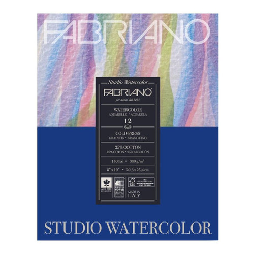 Fabriano Studio Watercolor Pads