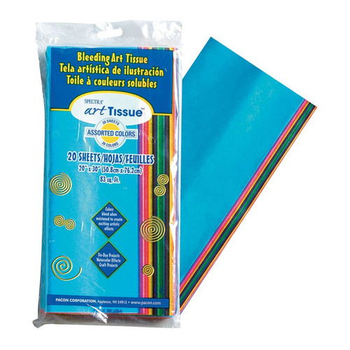 Tissue Paper Pack, Assorted Colors