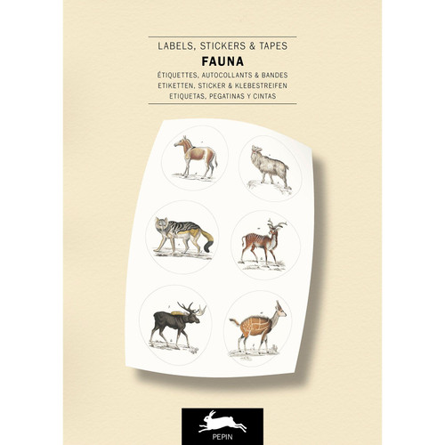 Label & Sticker Book, Fauna