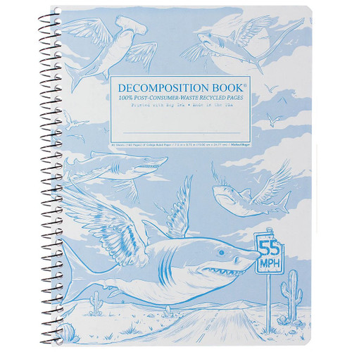 Decomposition Book Flying Sharks, Ruled