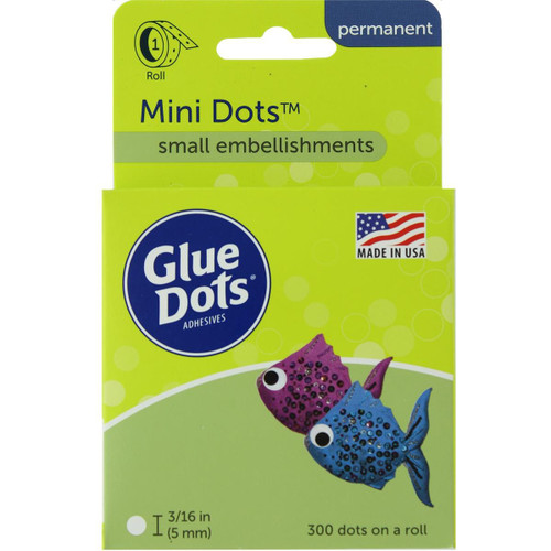 Permanent Mini Glue Dots 
