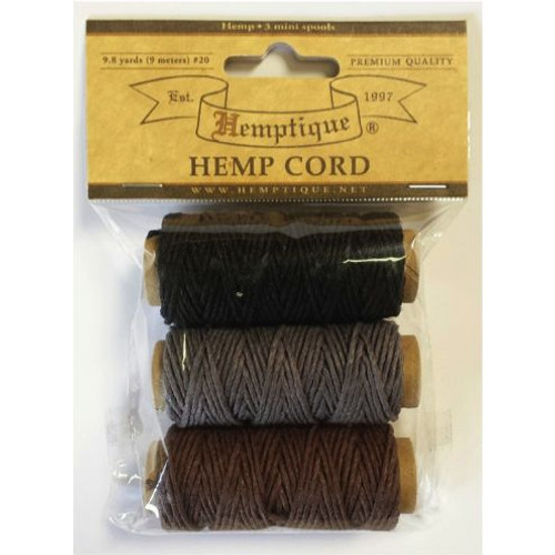 Hemp Cord Mini Spool Set