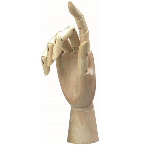 Manikin Wooden Hands