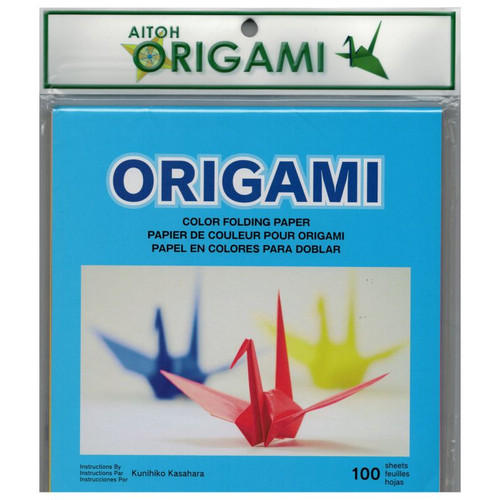 Origami Colored Paper, 100 Pack