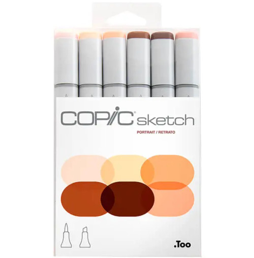 Copic Sketch Marker Set, Portrait