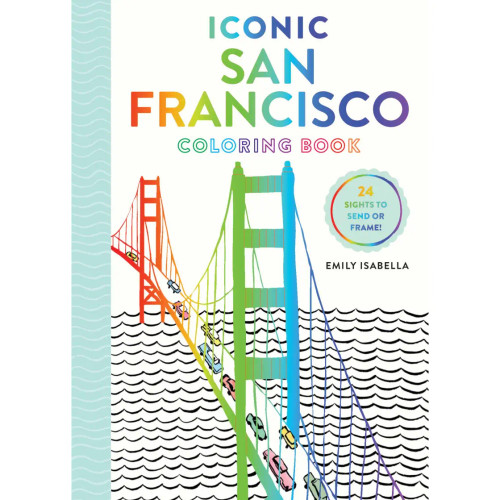 Iconic Fan Francisco Coloring Book