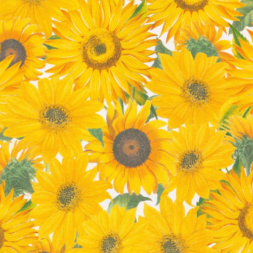 Gift Wrap Roll, Sunflowers