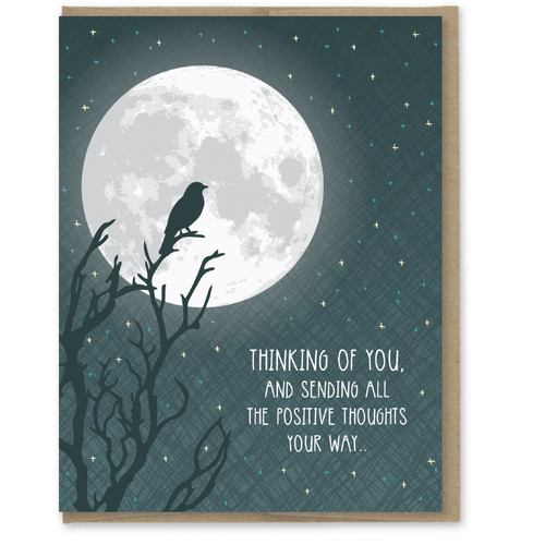 Thinking of You Moon Card