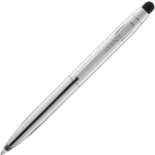 Petite Stylus Ballpoint Pen, Silver