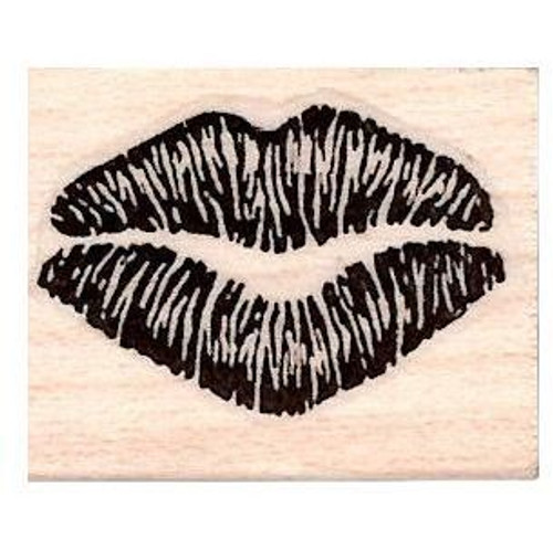 Rubber Stamp, Small Lips