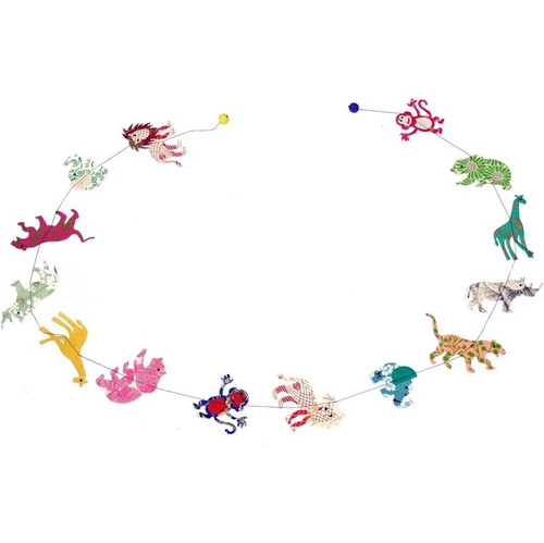 Paper Garland, Zoo Animals