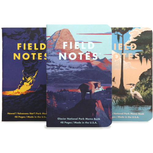 Field Notes National Park Memo Books, Series F
