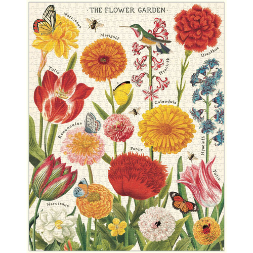 Jigsaw Puzzle, Flower Garden