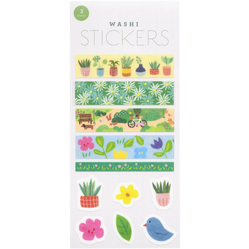 Floral Washi Stickers