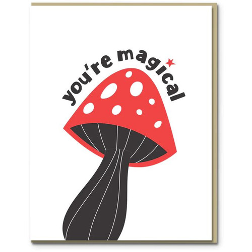 Magical Mushroom Card