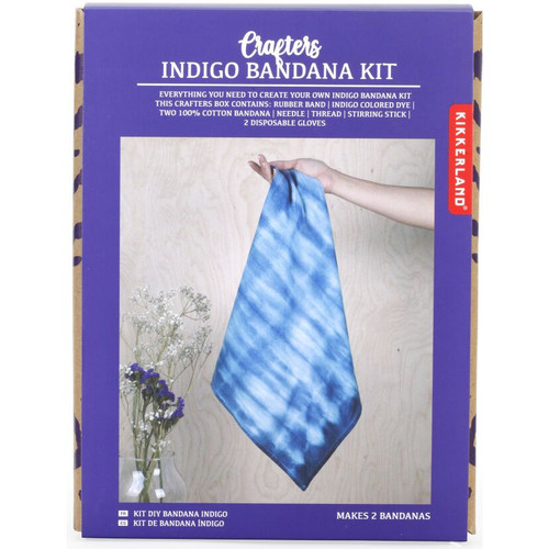 Crafters Bandana Kit, Indigo