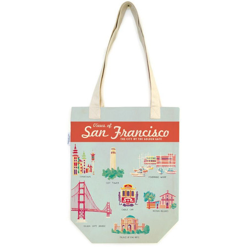 Cavaillini San Francisco Tote Bag