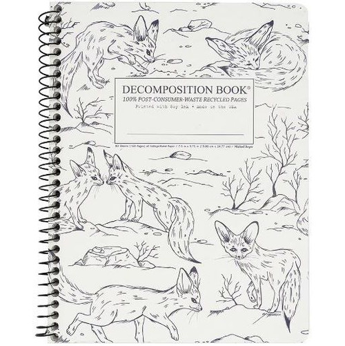 Decomposition Book Fennec Foxes, Ruled