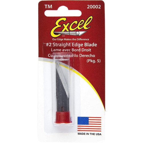 Excel #2 Straight Edge Blades