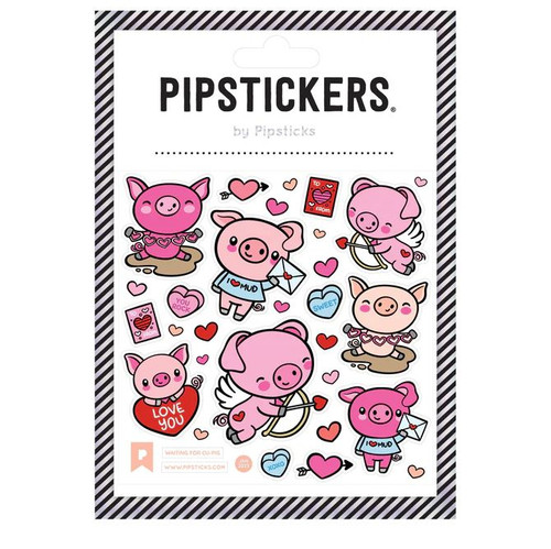 Pipsticks Stickers, Waiting for Cu-Pig