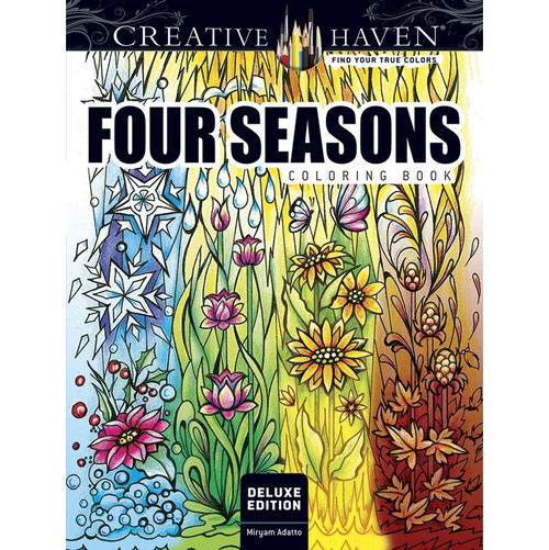 Creative Haven Four Seasons Coloring Book