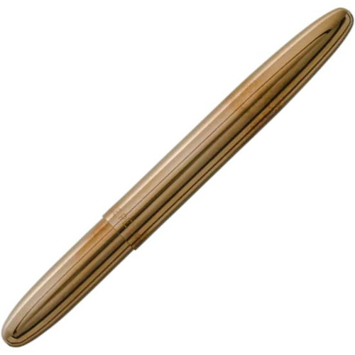 Fisher Bullet Pen, Raw Brass