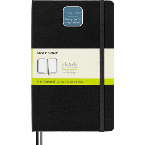 Moleskine Classic Expanded Notebook, 5" x 8.25"