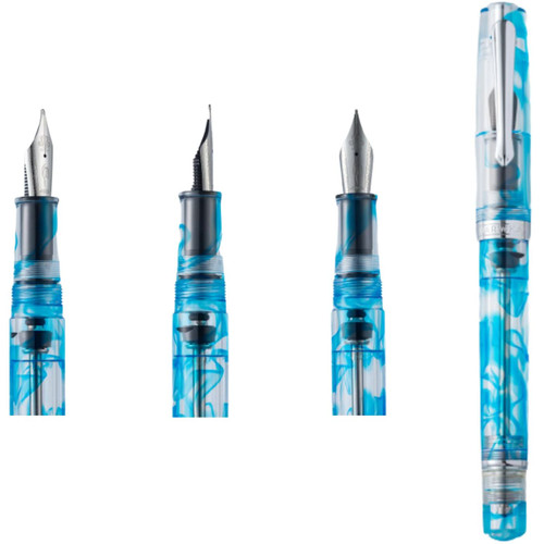 Nahvalur Original Plus Fountain Pen, Azureus Blue